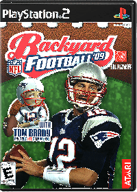 Backyard Football 09 Playstation 2 US box art